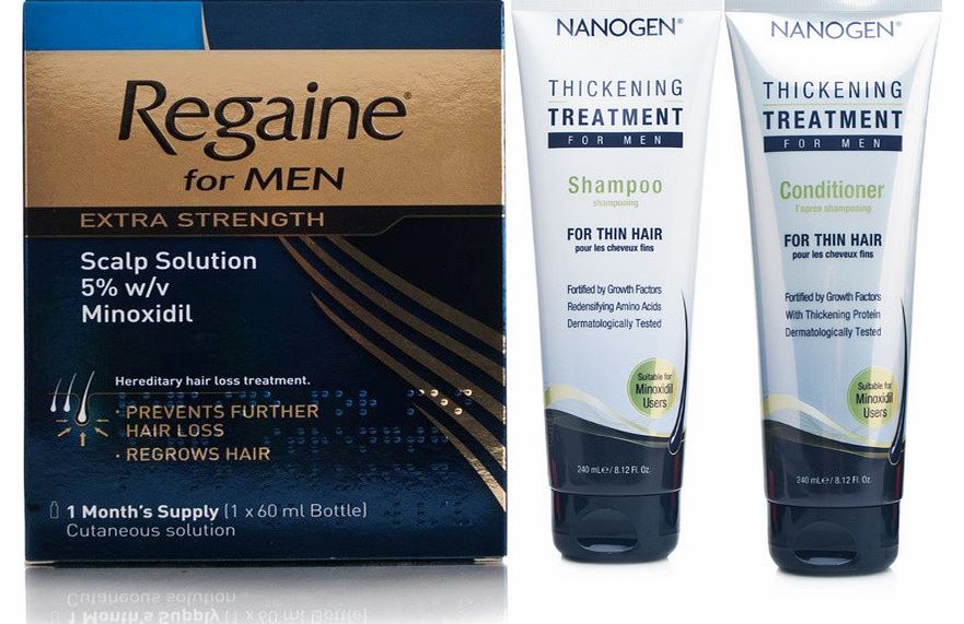 Regaine and Nanogen For Men Kit