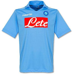 Napoli Macron 2011-12 Napoli Home Macron Football Shirt