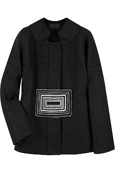 Narciso Rodriguez Cotton blend box jacket