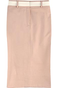 Narciso Rodriguez Cotton pencil skirt