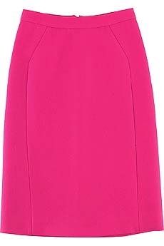 Narciso Rodriguez Cut away fitted skirt