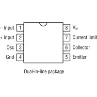 National LM3578AN SWITCHING REGULATOR DIL8 NSC RC