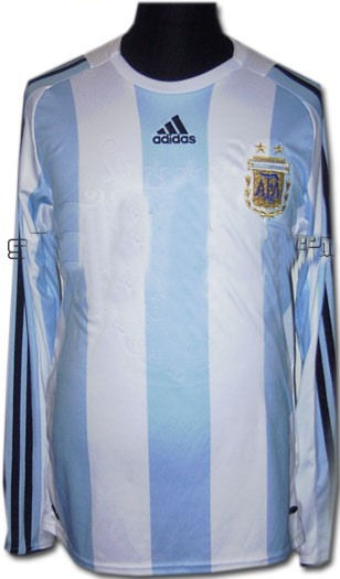 National teams Adidas 08-09 Argentina L/S home