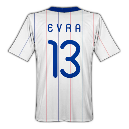 Adidas 2010-11 France World Cup Away (Evra 13)