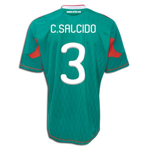 National teams Adidas 2010-11 Mexico World Cup home (C.Salcido 3)