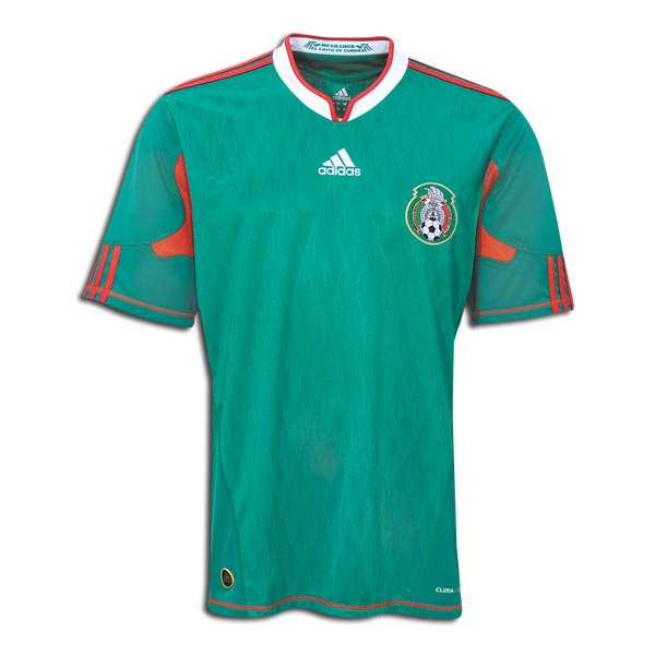 Adidas 2010-11 Mexico World Cup Home Shirt