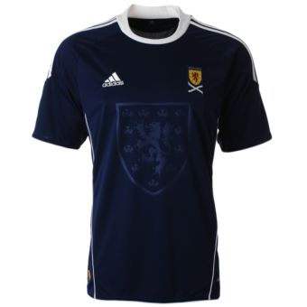 National teams Adidas 2010-11 Scotland Adidas Home Football Shirt
