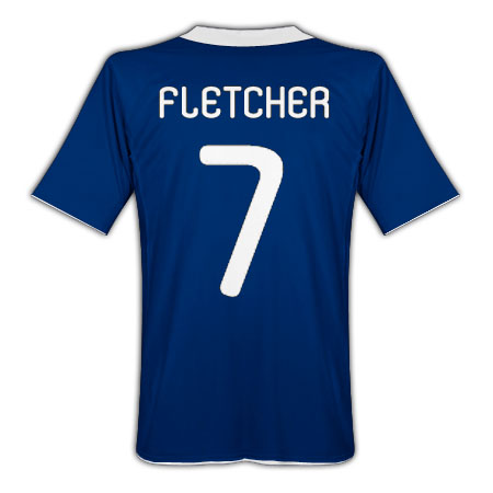 National teams Adidas 2010-11 Scotland Home Shirt (Fletcher 7)