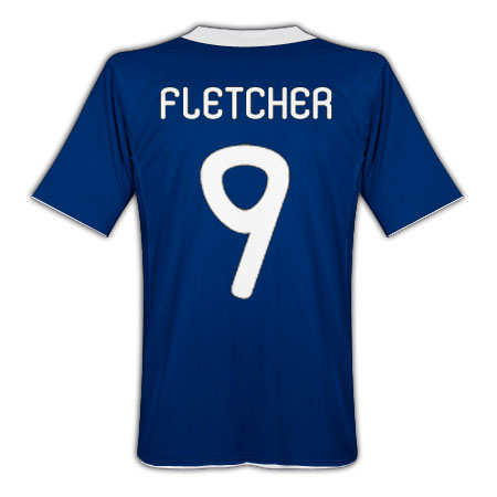 National teams Adidas 2010-11 Scotland Home Shirt (Fletcher 9)