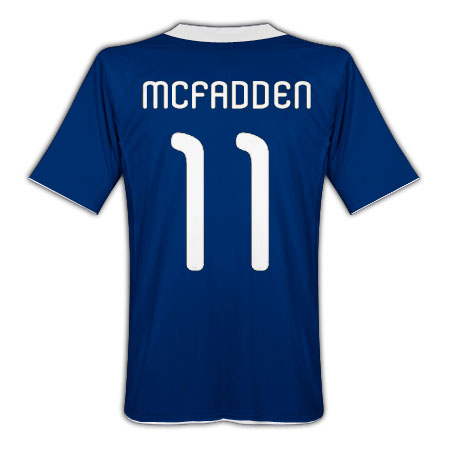 National teams Adidas 2010-11 Scotland Home Shirt (McFadden 11)