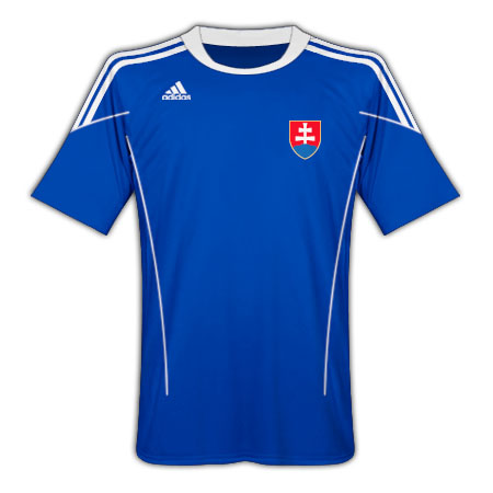 National teams Adidas 2010-11 Slovakia Adidas World Cup Home Shirt
