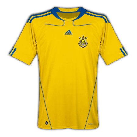 National teams Adidas 2010-11 Ukraine Home Shirt