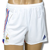 Adidas France home shorts 04/05