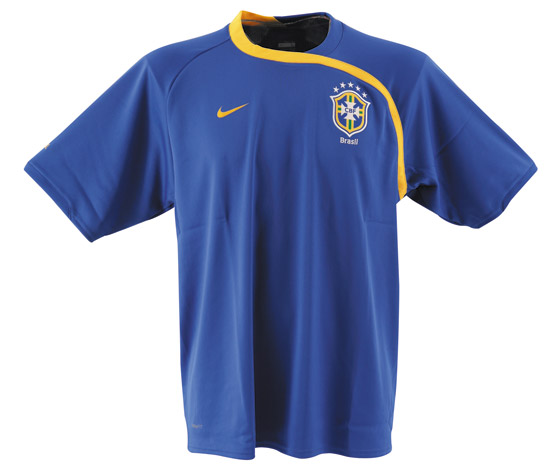 National teams Nike 08-09 Brazil Training Jersey (blue)