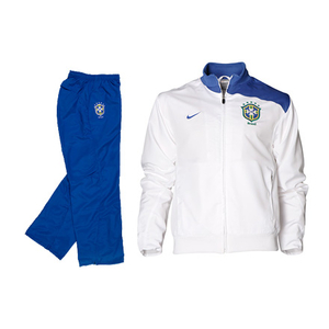 National teams Nike 08-09 Brazil Woven Warmup Suit (white)