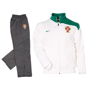National teams Nike 08-09 Portugal Woven Warmup Suit (white)