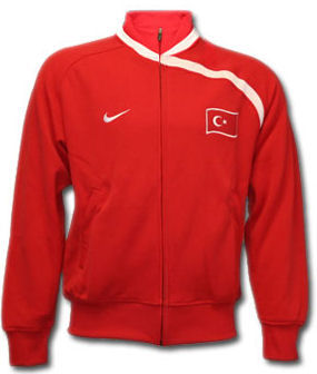 National teams Nike 08-09 Turkey Anthem Jacket (red)