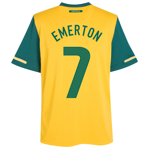 Nike 2010-11 Australia World Cup Home (Emerton 7)