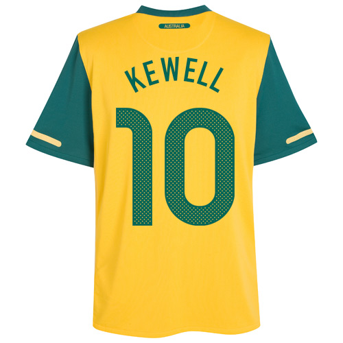 Nike 2010-11 Australia World Cup Home (Kewell 10)