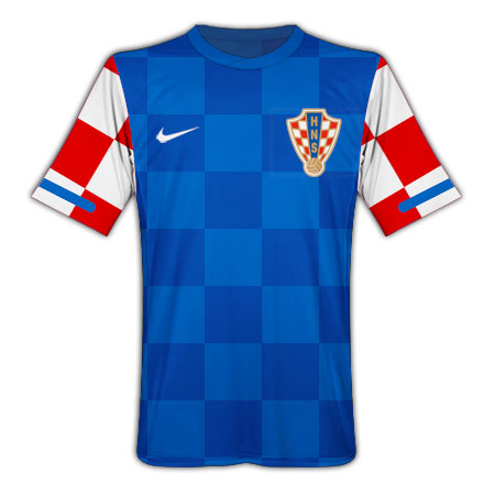 Nike 2010-11 Croatia Nike Away Shirt (Kids)