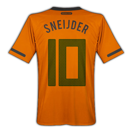 Nike 2010-11 Holland World Cup Home (Sneijder 10)