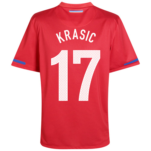 Nike 2010-11 Serbia World Cup Home (Krasic 17)