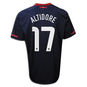 Nike 2010-11 USA World Cup Away (Altidore 17)