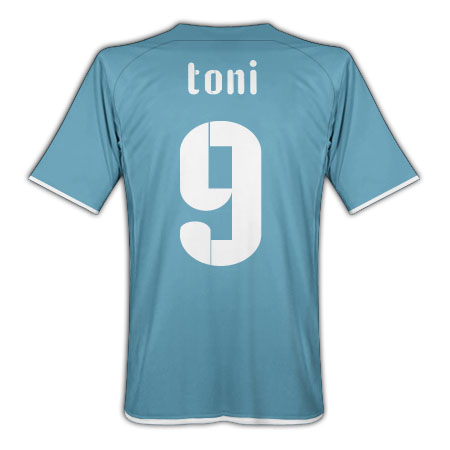 National teams Puma 09-10 Italy Confederations Cup home shirt (Toni 9)