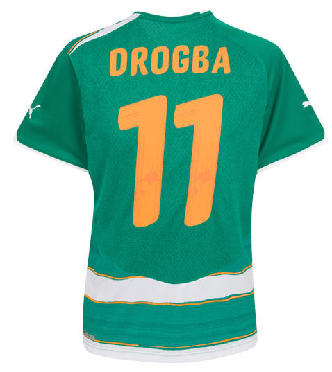 National teams Puma 2010-11 Ivory Coast World Cup away (Drogba 11)