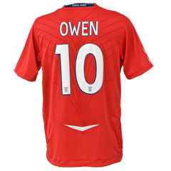 Umbro 08-09 England away (Owen 10)