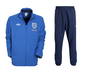 National teams Umbro 2010-11 England Match Day Tracksuit (Blue)