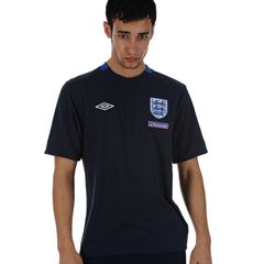 Umbro 2010-11 England Media T-Shirt (Navy)