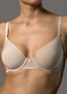 Natori Underneath Body Doubles Lace Trim contour underwired bra