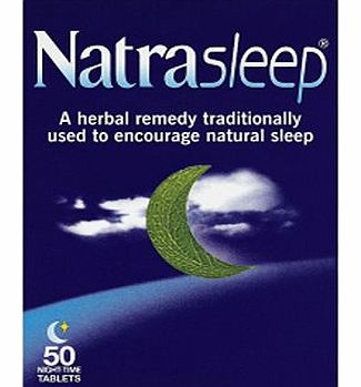 Natrasleep Tablets 50 Night-Time Tablets 10022609