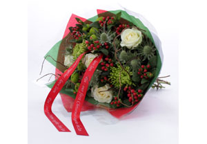 Christmas Bouquet with Personalised