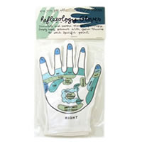 Reflexology Massage Gloves by Natural Products Blue 1 Pair
