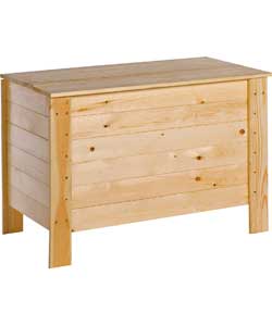 Natural Solid Pine Storage Box