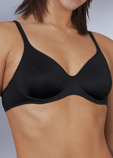 Naturana Basic double lined smooth bra