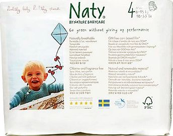Nature Babycare, 2041[^]10075884 Naty Nature Babycare Pull On Pants Size 4 Carry
