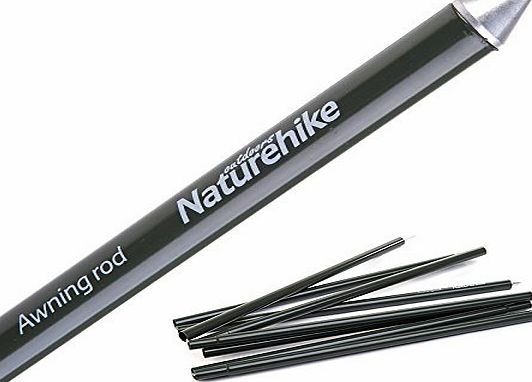 NatureHike Camping Awning Pole Tent Poles Awning Rod Outdoor Support Rod