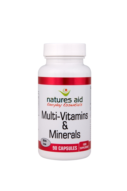 Multi-Vitamins & Minerals (with Iron) 90 Capsules