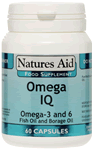 Omega IQ (500mg Fish Oil & 50mg Borage Oil) 60