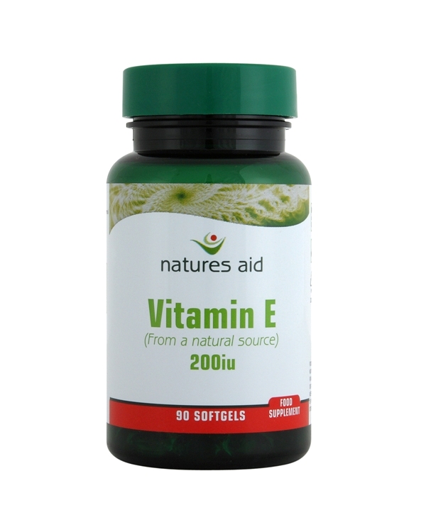Vitamin E (Natural) 200iu. 90 Capsules.