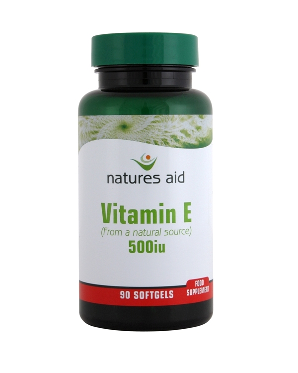 Vitamin E (Natural) 500iu. 90 Capsules.