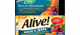 Nature`s Way Alive! Mens 50  Multi-Vitamin 30