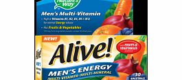 Nature`s Way Alive! Mens Energy Multi-Vitamin