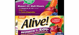 Nature`s Way Alive! Womens 50  Multi-Vitamin 30