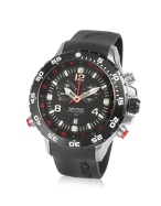 Nautica NST Yachtimer - Black Dial Chrono Date Watch