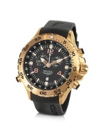 NST Yachtimer - Rose Gold Plated Chrono Date Watch
