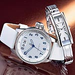 Nautica Womens Rectangle Dial Bracelet Watch